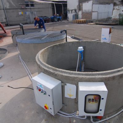 Impianto ossidazione cantina vitivinicola
